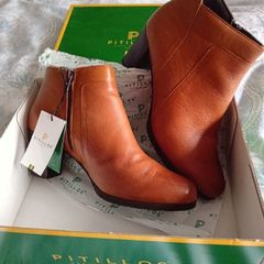 Spanish Pitillos Leather Ankle Boots - Tan - UK 6 - BNWT RRP 125