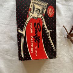 Vintage The Swift No30A dog hair clipper by Browns plus extras
