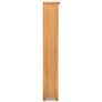 5-Tier Bookcase 60x22.5x140 cm Solid Oak Wood Image 5