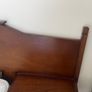Mahogany headboard and built in bedside lockers Image 7