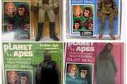 Diamond Select Toys Planet of the Apes Dr. Zaius 8" Action Figure   Plant Of The Apes Zira 8 inch Action Figure Diamond Select   Planet of the Apes Soldier Ape 8 Inch Action Figure Diamond Select   Diamond Select Planet Of The Apes Cornelius Mego Retro Ac