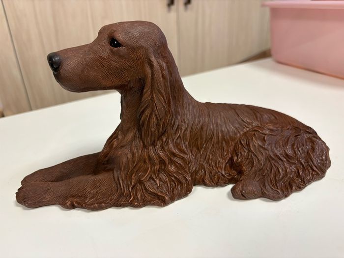 Vintage Sandicast Large Irish Setter Figurine - Dog Statue