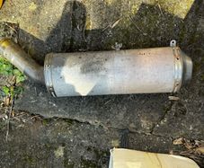 Ducati muffler exhaust