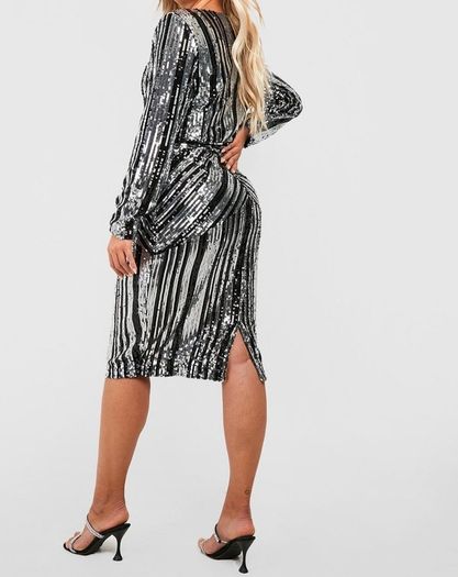 Boohoo Sequin Dress