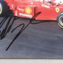 Eddie Irvine Signed Ferrari F310 Photo 1996 Formula 1 Motorsport Memorabilia Image 8