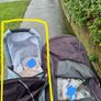 OutnAbout Double Carrycot Bassinet with adaptor Image 2