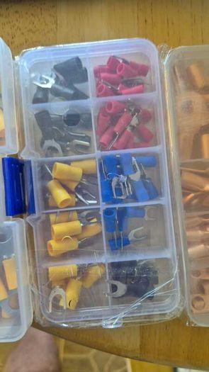 cable connectors spade and ring