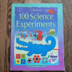 100 Science Experiments by Usborne Science, Age 5+