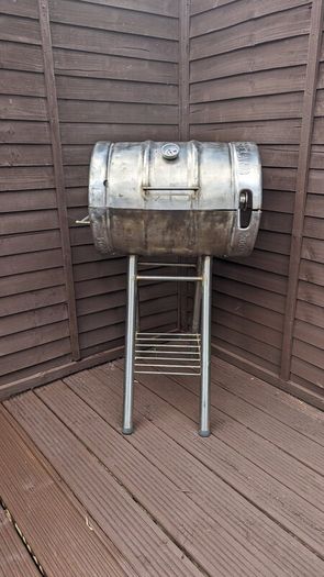 Beer Keg BBQ (Keg-A-Cue)