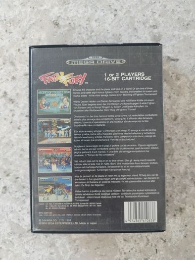 Fatal Fury - Sega Megadrive