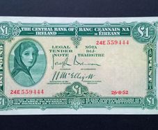 Ireland | 1 Pound | 1952 | P.57b2 | 24 E 559444 | XF