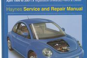 VW Beetle 1999-2001 Haynes Manual