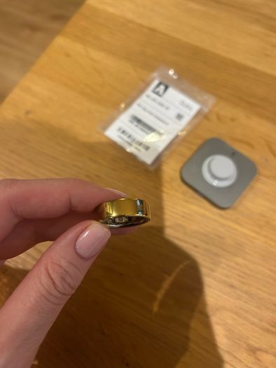Oura Ring Gen 4 Gold Size 9