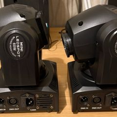 Pair of Moving heads 60w Led