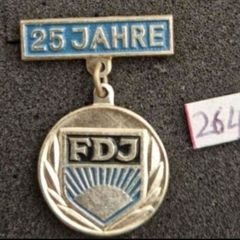 East German, Ddr, Medal /badge, Military Medal, Nva, Stasi. ,,  (264)