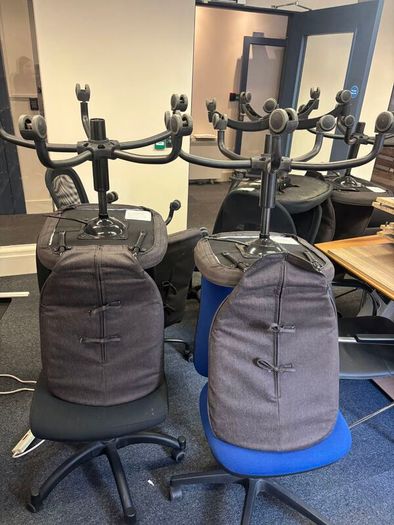 Collection of 10 office chairs