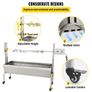 Rotisserie Grill, 132lbs Stainless Steel BBQ Pig Lamb Spit Grill Roaster, Roasting Box with 40W Motor & Adjustable Height Image 5