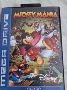 Mickey Mania Mega Drive Arcade Retro Games Original