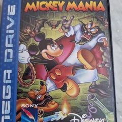 Mickey Mania Mega Drive Arcade Retro Games Original