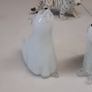 Polar bears glass ornaments Image 4