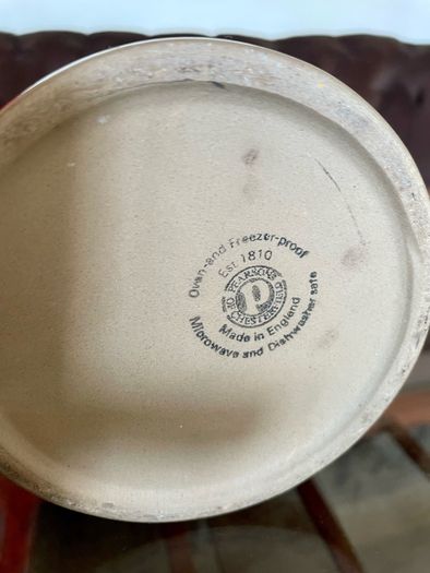 Vintage Stoneware Pearsons of Chesterfield Crock Style Utensil Holder