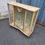 vintage mid century glass display cabinet Image 2