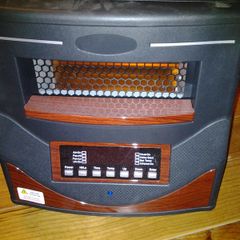 Far infrared heater ioniser