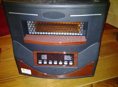 Far infrared heater ioniser