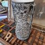 Mid Century Fat Lava Ceramic Vase Image 2