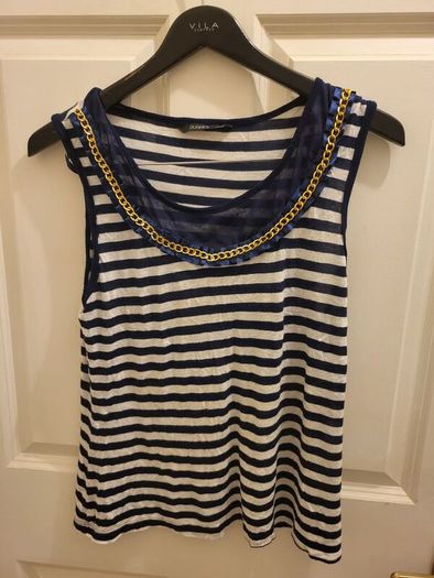 Womens striped tank top Size 12
