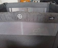 travel cot and non-contact infrared thermometer