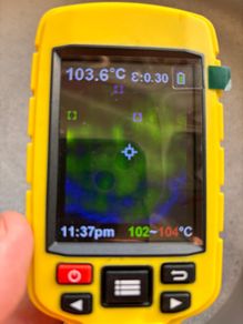 Thermal imaging camera