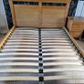 Solid oak King size bed Image 2