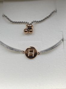 Nomination Letter H Bracelet
