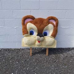 Children's teddy bear headboard / head board