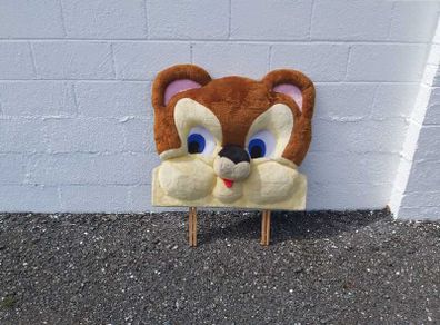 Children's teddy bear headboard / head board