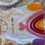 Agatha Ruiz de la Prada white  little girl top age 12 months 74 cm Perfect condition Free post Image 2