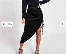 River Island black dress