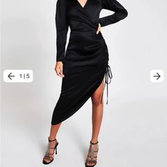 River Island black dress