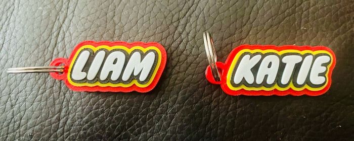 Lego Customised keyring