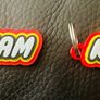 Lego Customised keyring Image 2