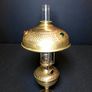 Antique brass Parisiane oil lamp Image 2