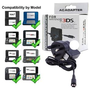 Nintendo Dsi Dsi Xl 2ds 3ds 3ds Xl 2ds Xl Mains Wall Power Charger Uk 3 Pin