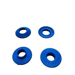Blue plastic eyelets  12mm - 10 pk