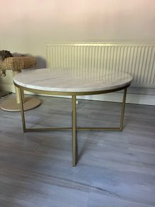 Coffee table marble and gold from EZliving