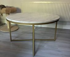 Coffee table marble and gold from EZliving
