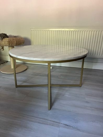 Coffee table marble and gold from EZliving