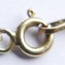 Vintage Sterling Silver 925 Gold Plated Arabic Necklace, Arabic Name Necklace length 16" - 3,9g Image 6