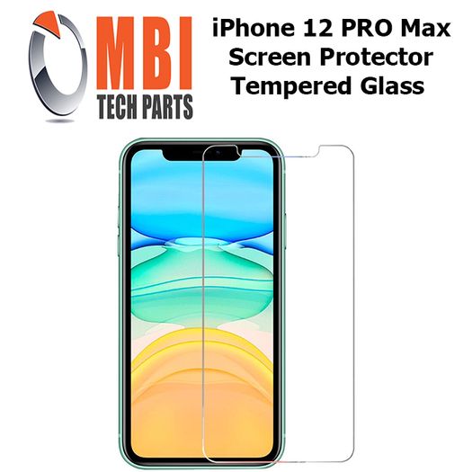 iPhone 12 Pro Max Tempered Glass Protective Phone Screen Protector