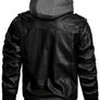 Unisex Motorcycle Bomber Jacket Image 2